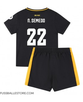 Günstige Wolves Nelson Semedo #22 Auswärts Trikotsatzt Kinder 2024-25 Kurzarm (+ Kurze Hosen)